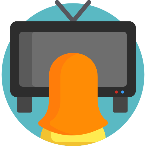 salón con televisión casa neko